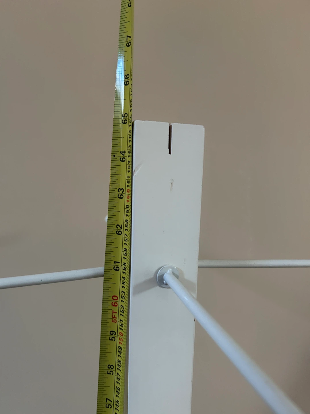 White Wooden Rotating Display Stand - photo 4