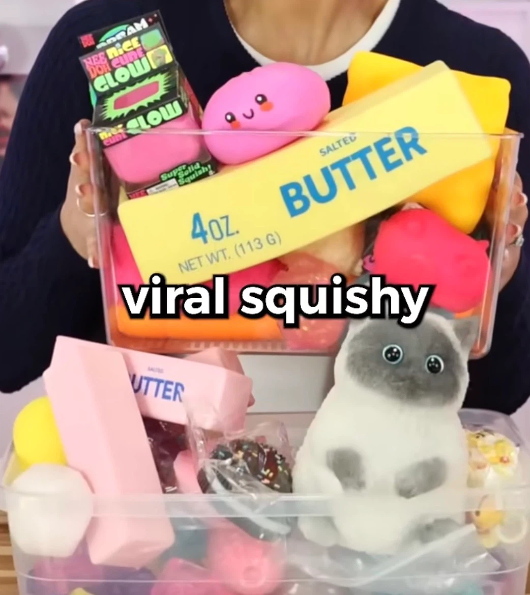 Assorted Squishy Toys