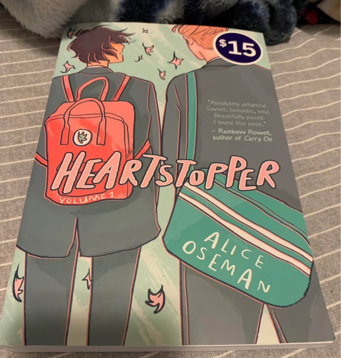 Heartstopper Volume 1 Graphic Novel by Alice Oseman