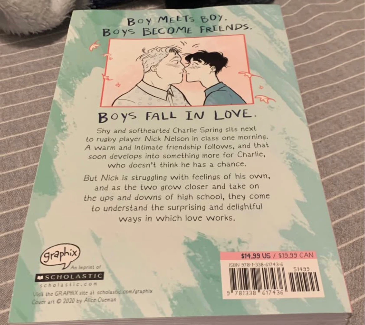 Heartstopper Volume 1 Graphic Novel by Alice Oseman - photo 2