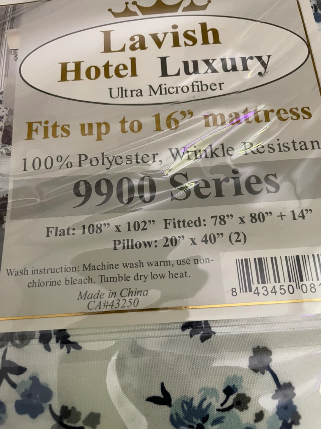 NewLavish Hotel Luxury 4pc Sheet Set