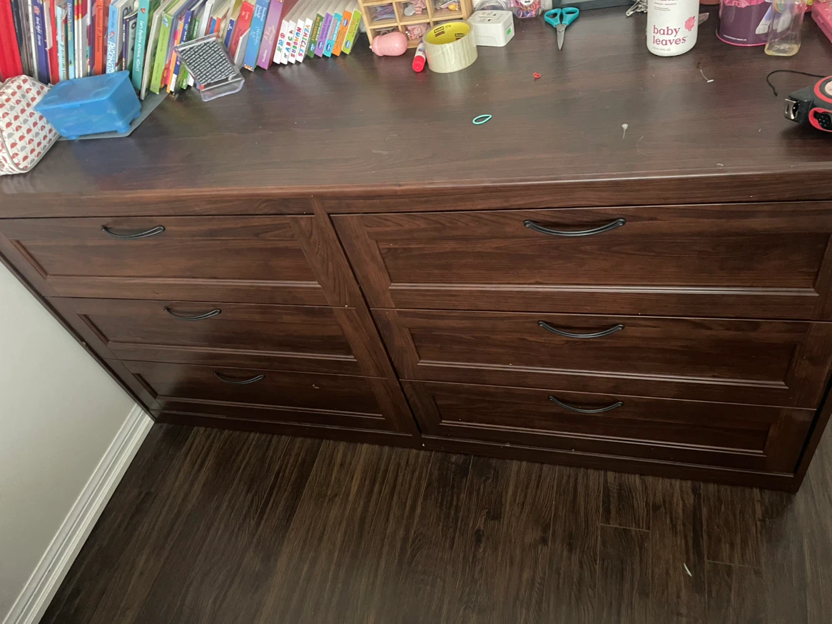 Dark Wood Dresser - photo 3