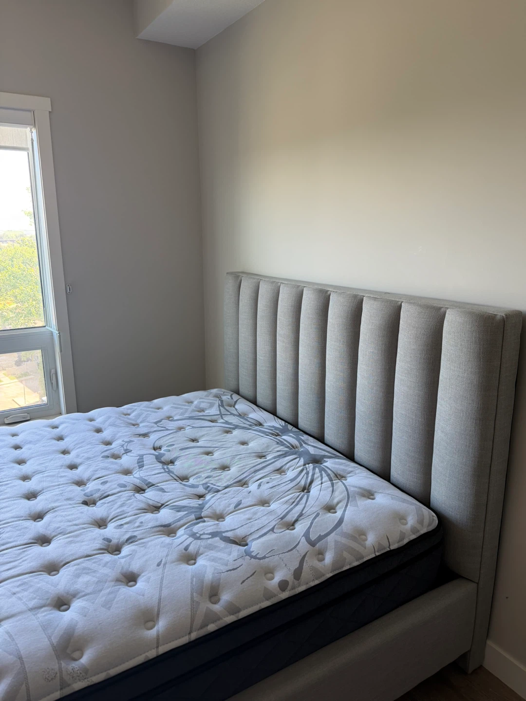 Grey Queen Bed plus Premium Queen Mattress - photo 2