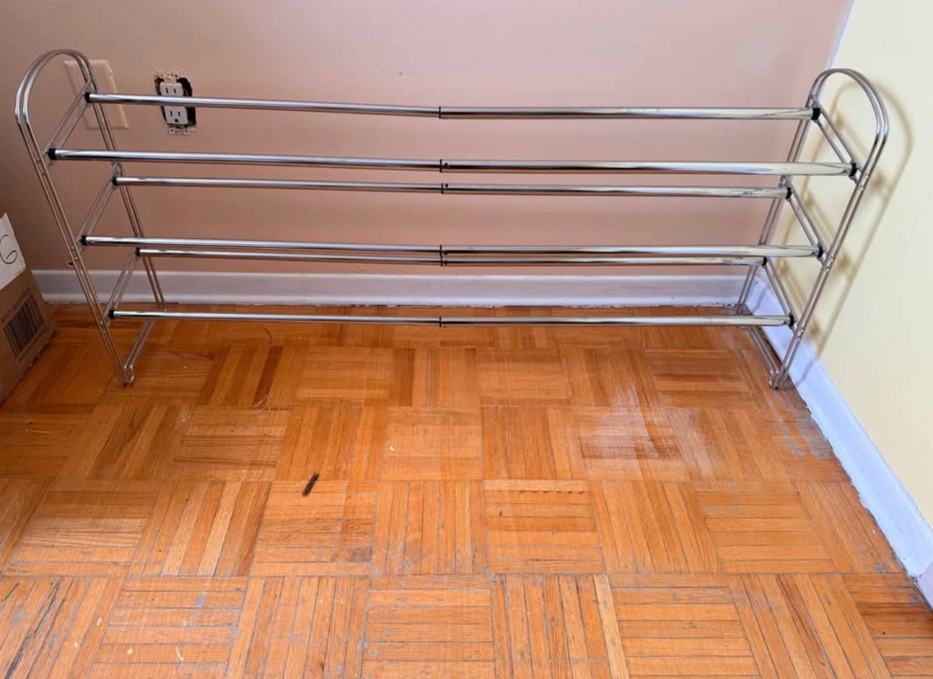 3-Tier Metal Shoe Rack - photo 3