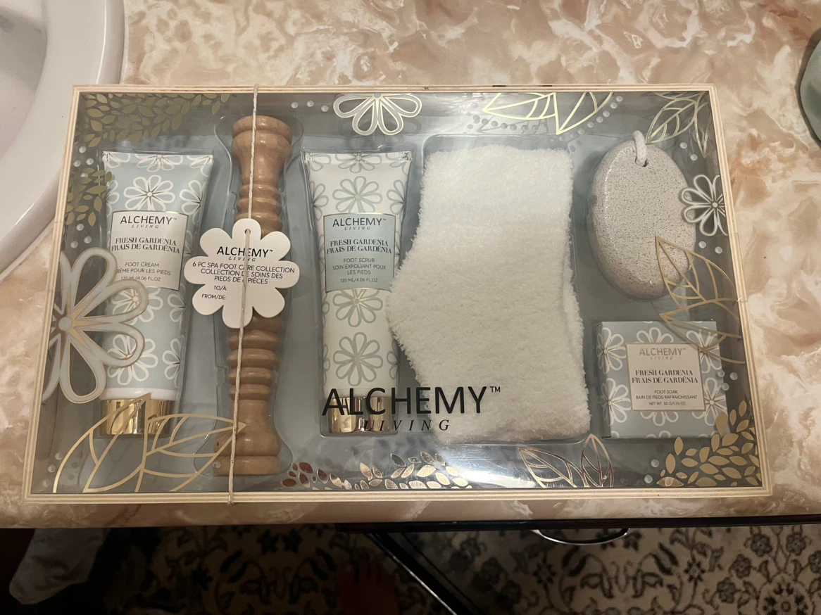 Alchemy Living 6 Pc Spa Foot Care Collection