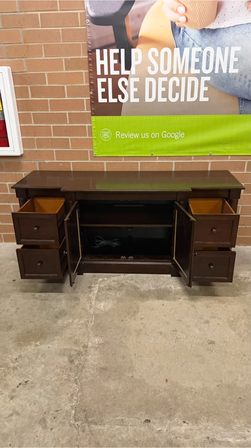 TV Stand with drawers and storage - photo 2