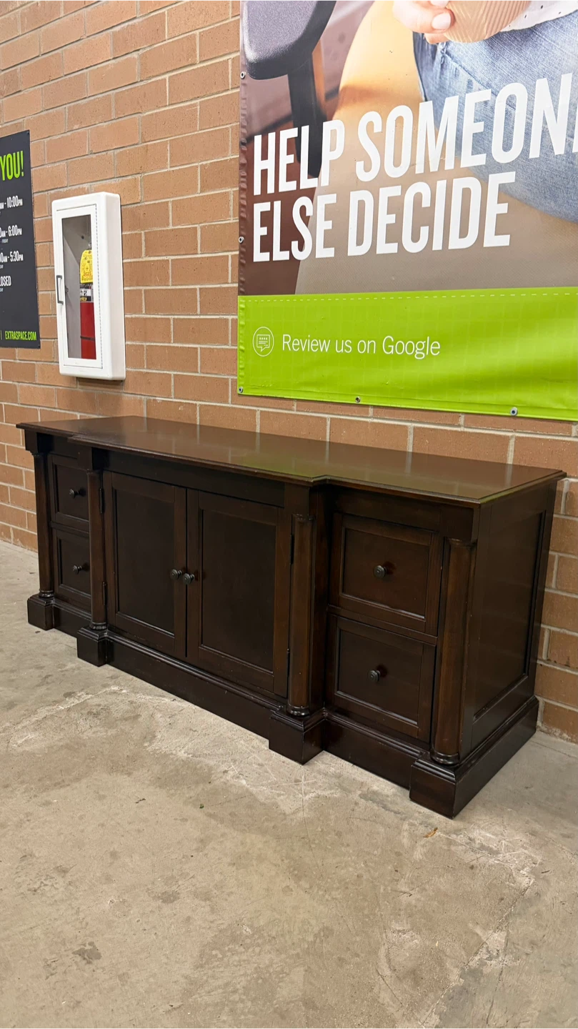 TV Stand with drawers and storage - photo 5