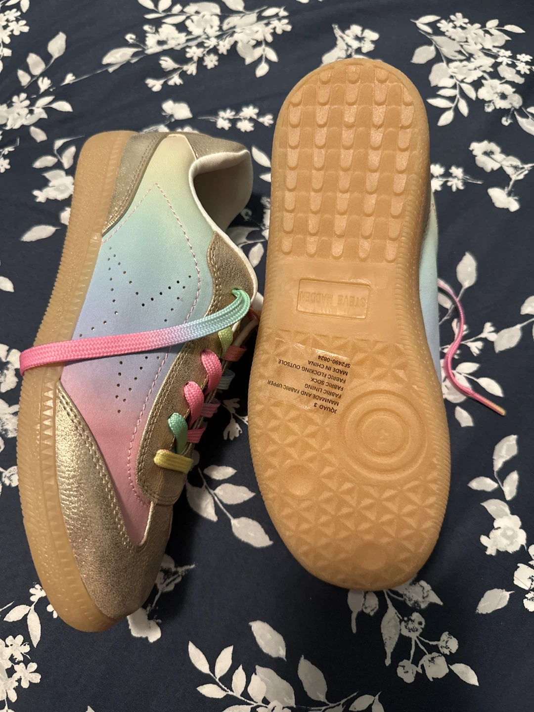 Steve Madden Rainbow Ombre Sneakers