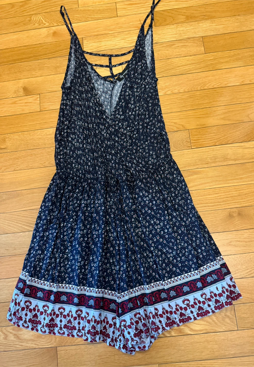 Women's Floral Print Romper