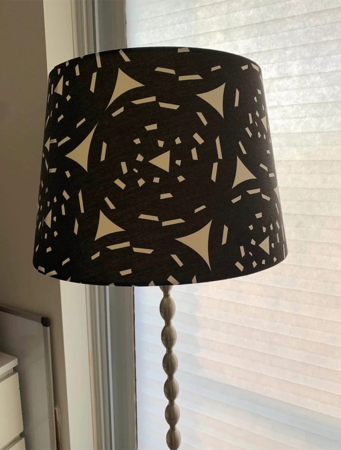 Floor Lamp with Decorative Shade