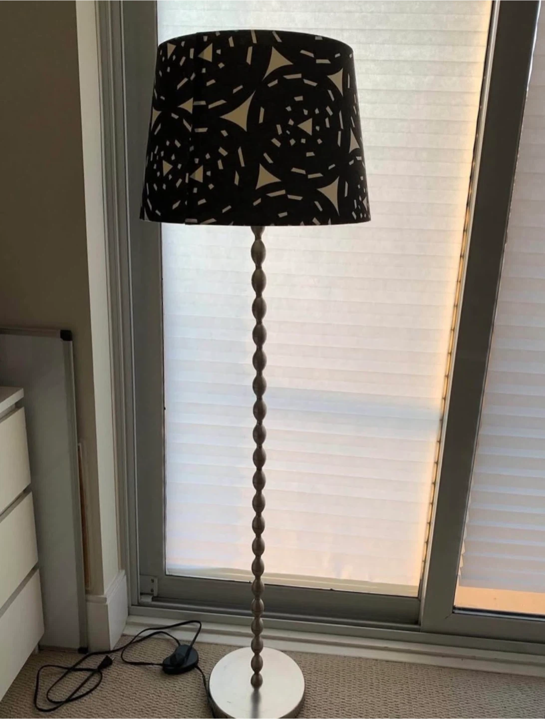 Floor Lamp with Decorative Shade - photo 2