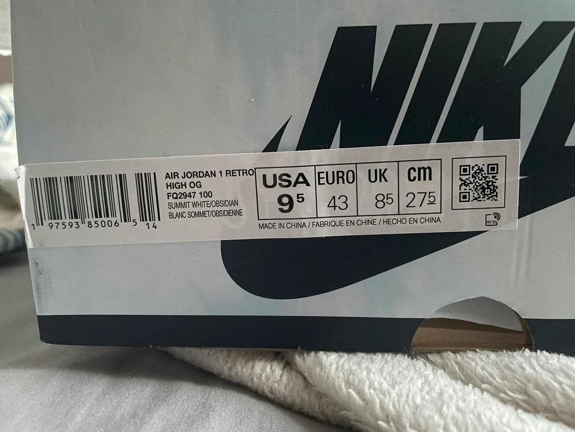 Air Jordan 1 Retro High OG Denim - photo 4