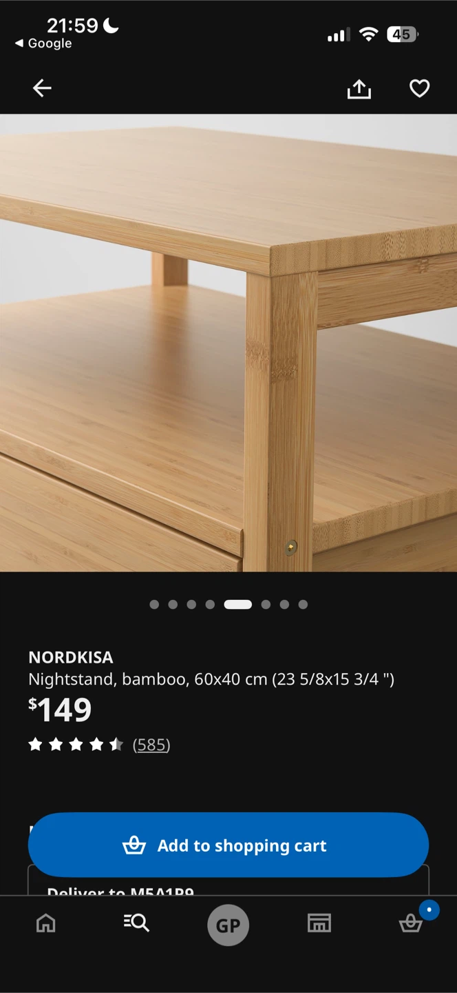 NORDKISA Bamboo Nightstand - photo 5