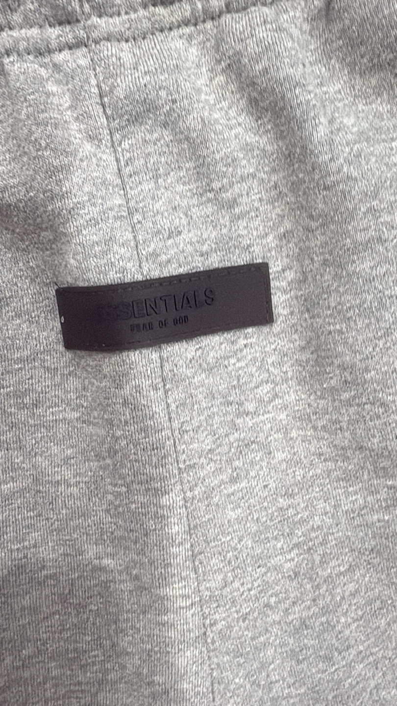ESSENTIALS Fear of God Grey Sweat Shorts Size S - photo 4