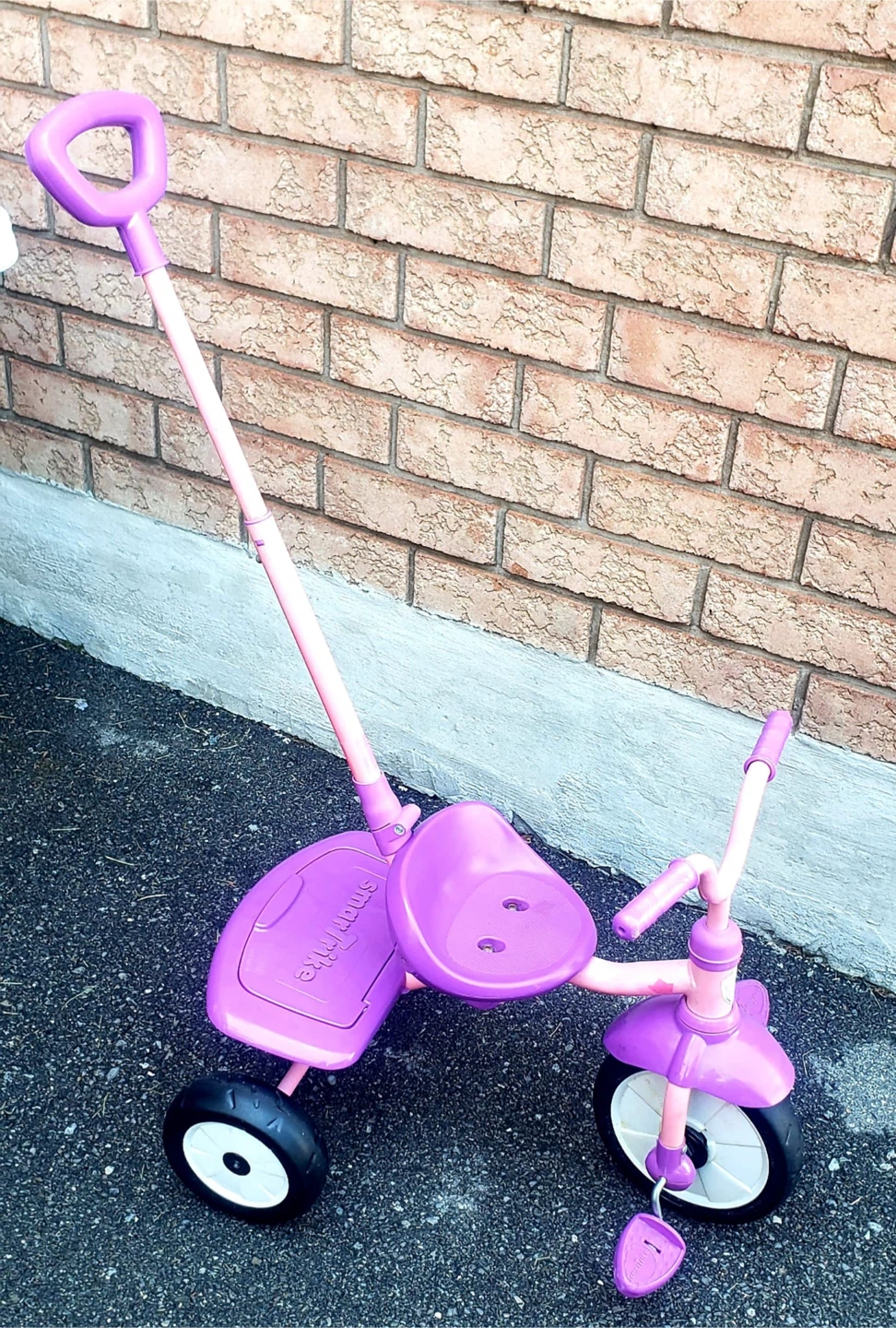 Smart Trike Pink Tricycle with Parent Handle - photo 3