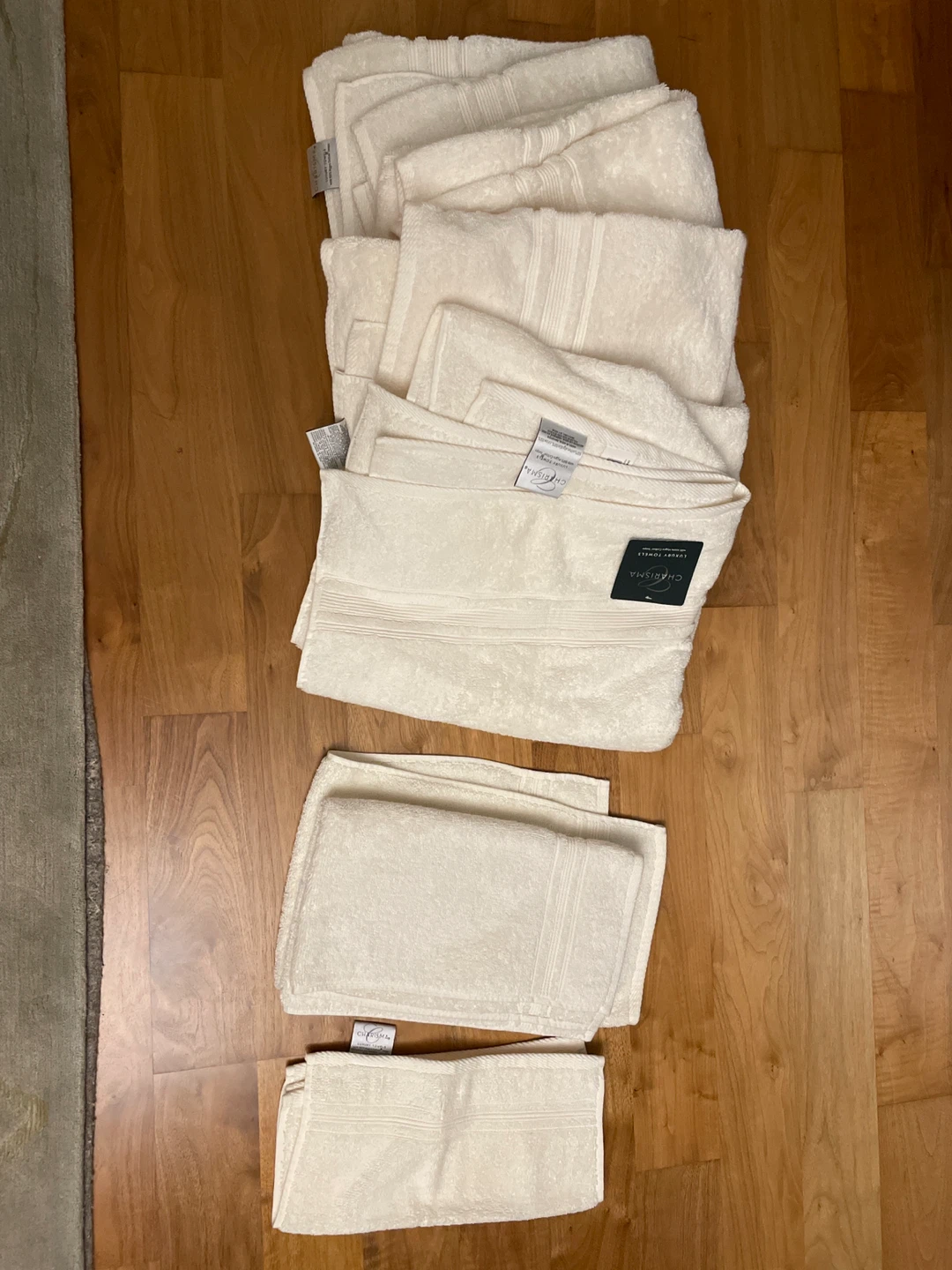 Charisma Luxury Towels Set - Cream