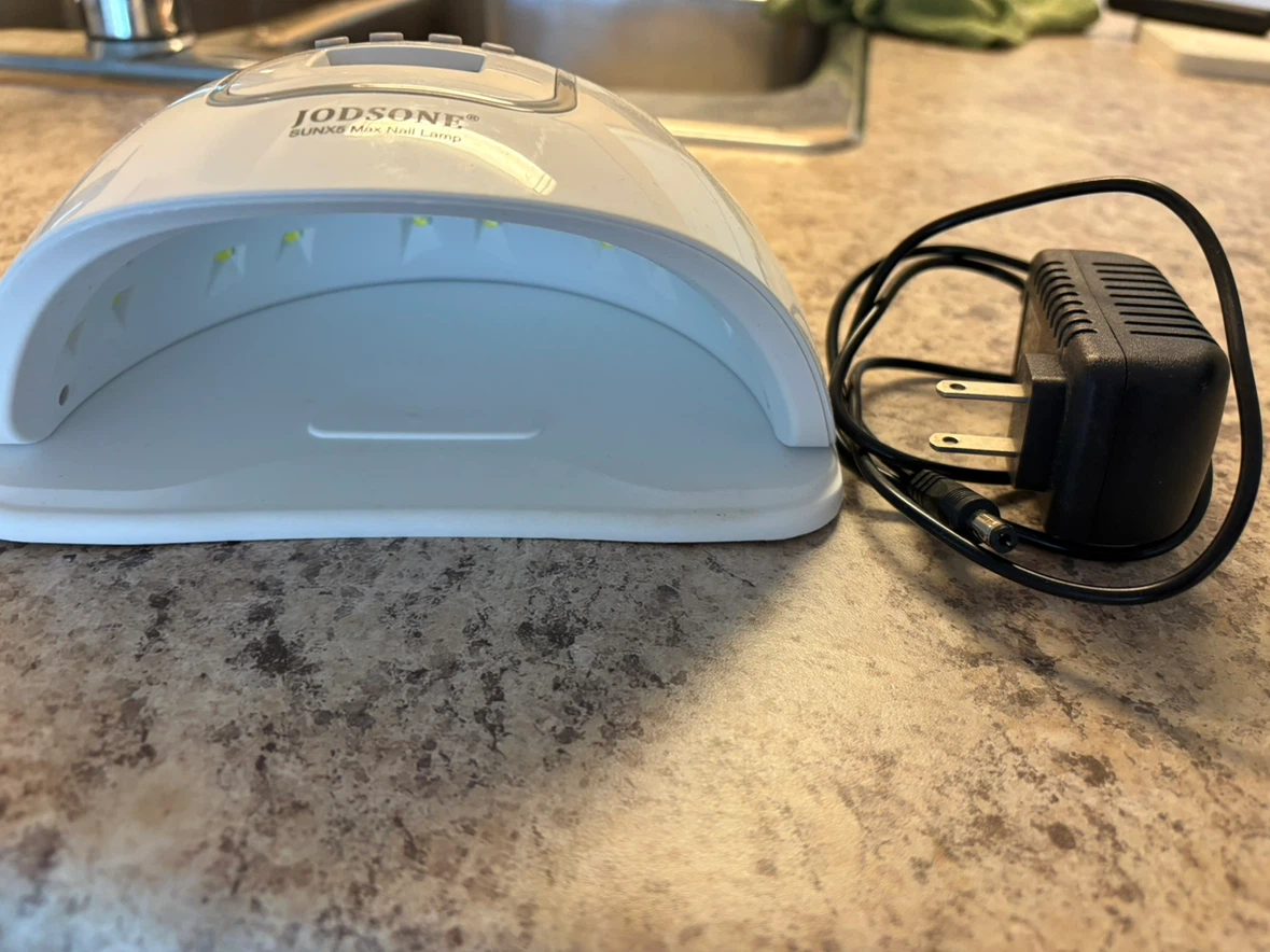 JODSONE SUN6 Max Nail Lamp with Power Adapter