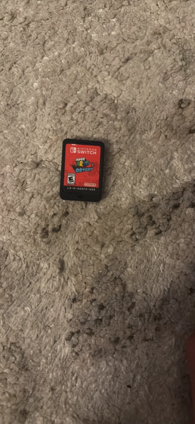 Nintendo Switch Super Mario Odyssey Game Cartridge
