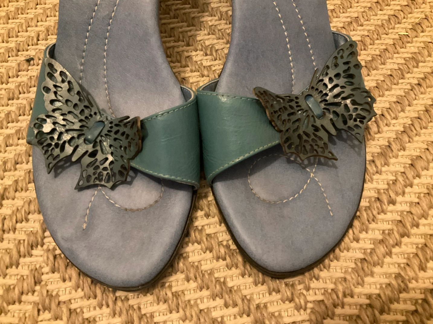 Roberto Vianni Blue Butterfly Heels - photo 5