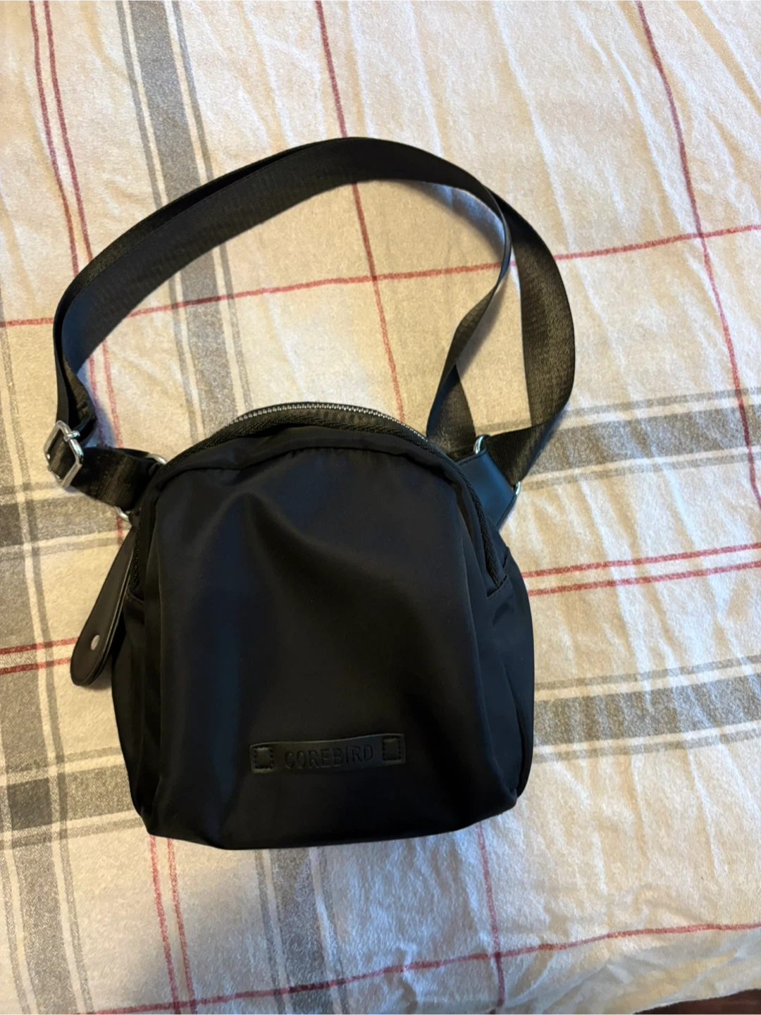 COREBIRD Black Crossbody Bag