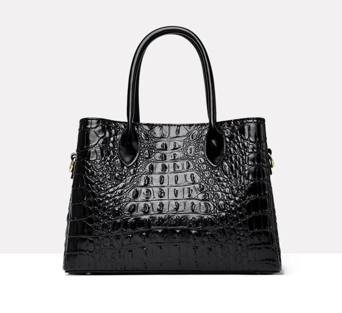 NEW ❤️ Croc Grain Genuine Leather - photo 3
