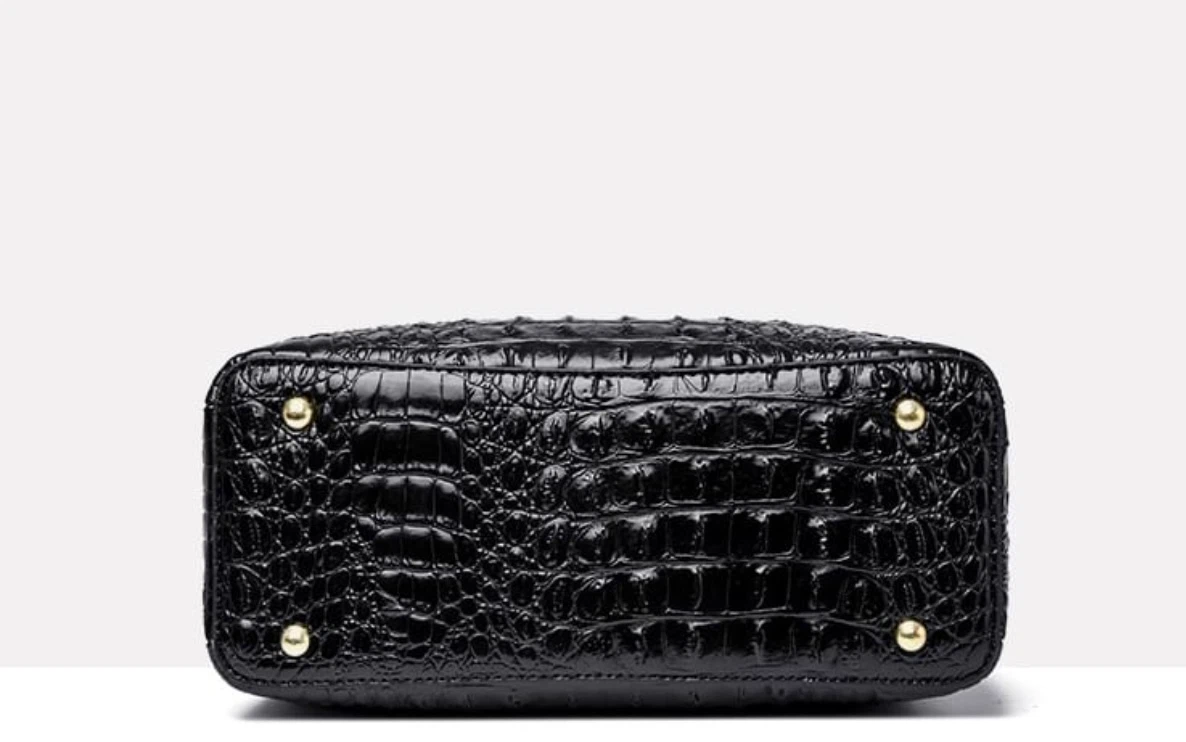 NEW ❤️ Croc Grain Genuine Leather - photo 4