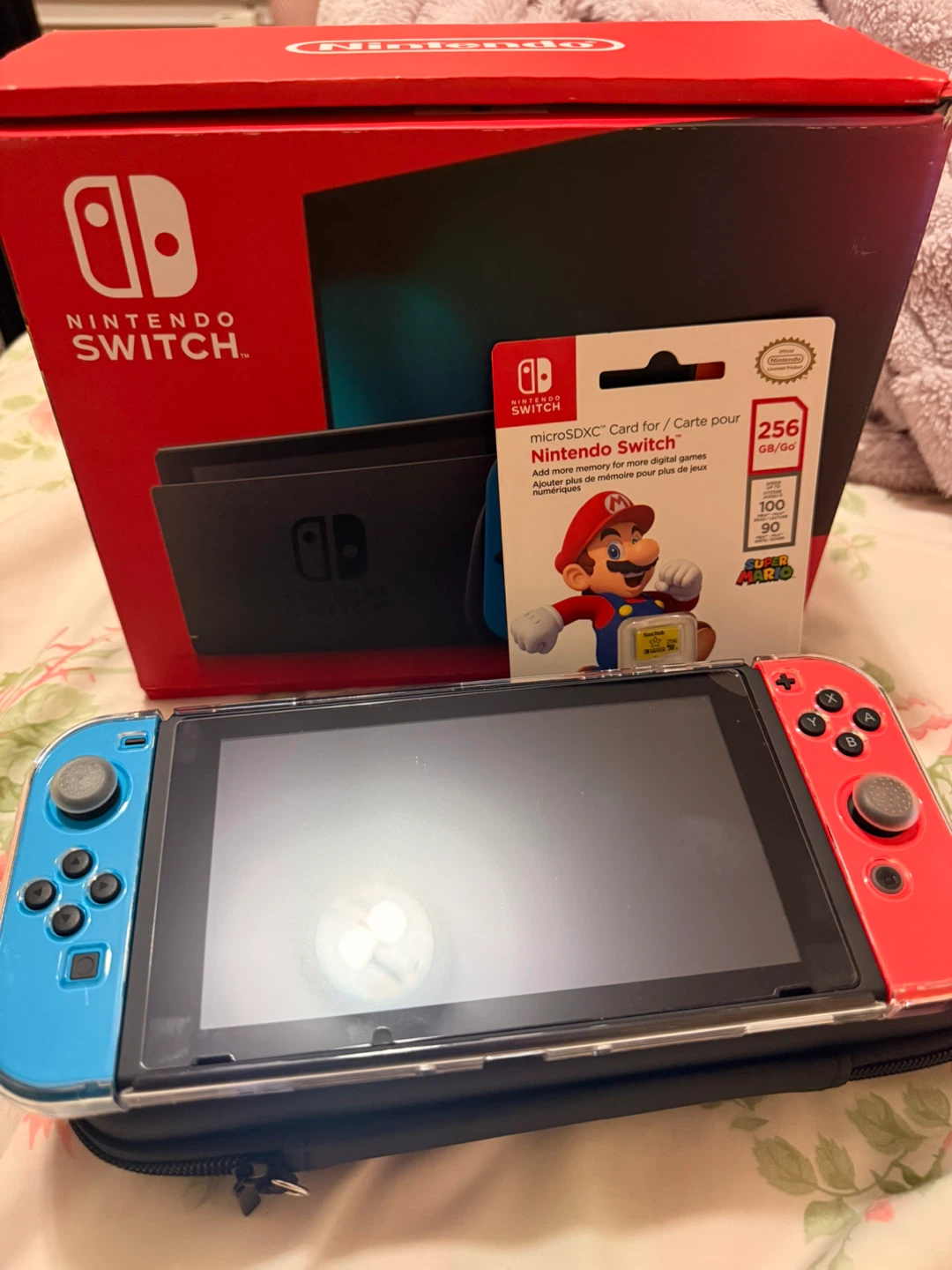 Nintendo Switch Console with 256GB MicroSD Card
