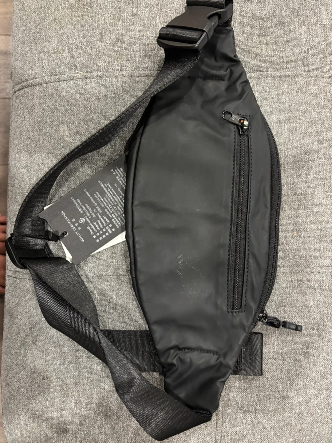 Black Fanny Pack Bum Bag - photo 2