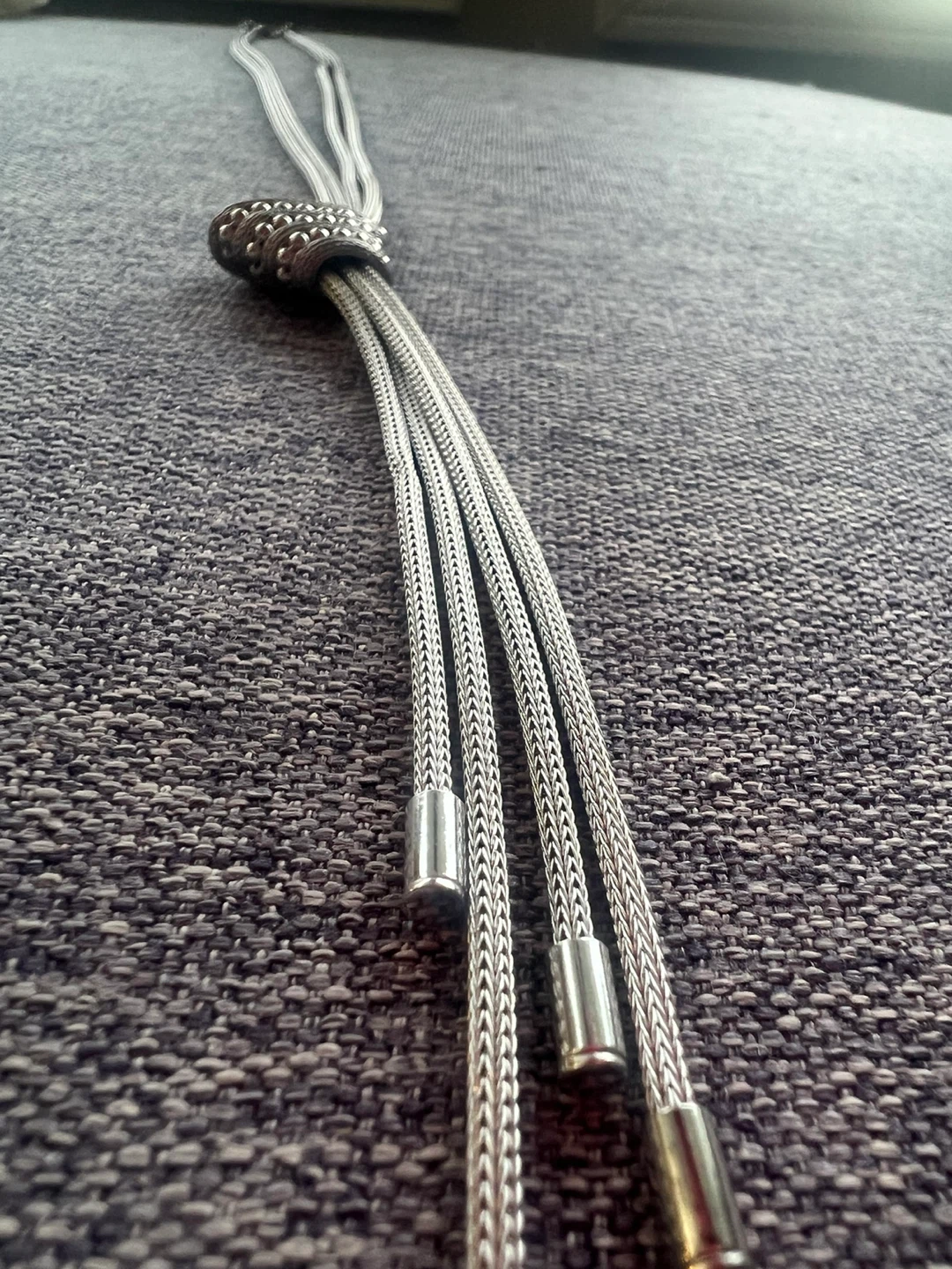 925 Sterling Silver Necklace 22 grams - photo 2