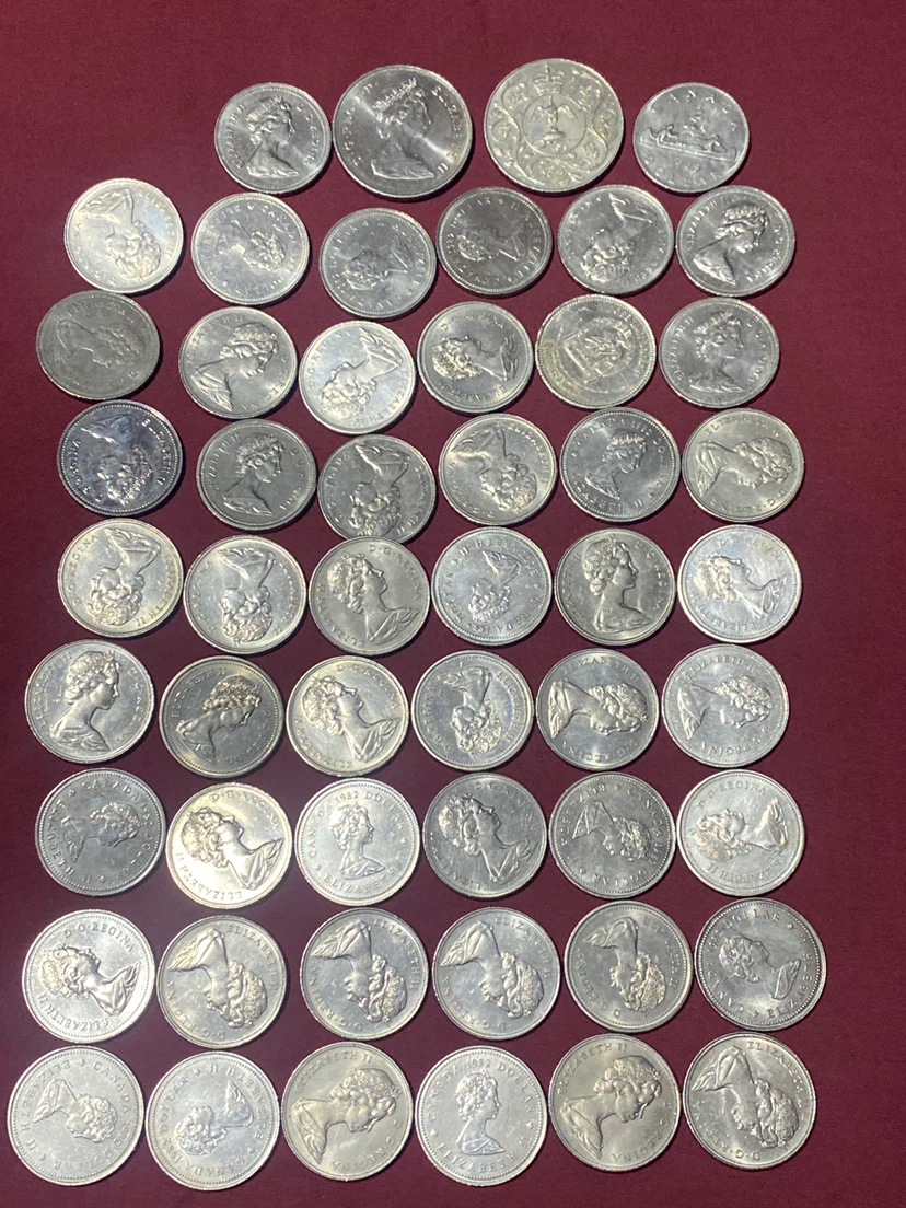 Collection of Canadian Quarters - photo 5