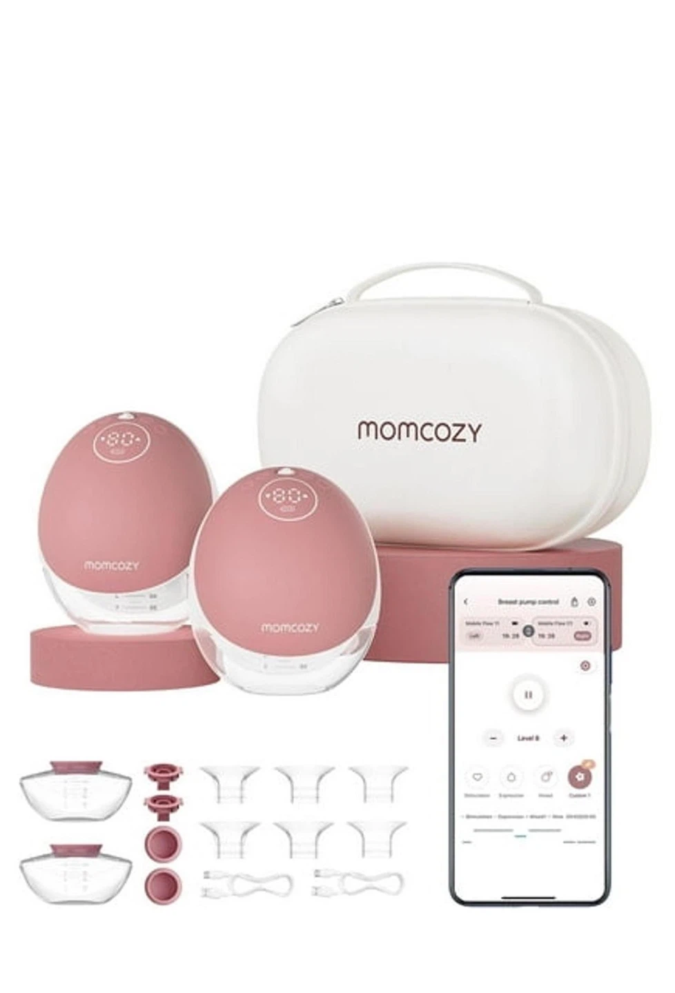 Momcozy Wearable Breast Pump Set M9 Bluetooth