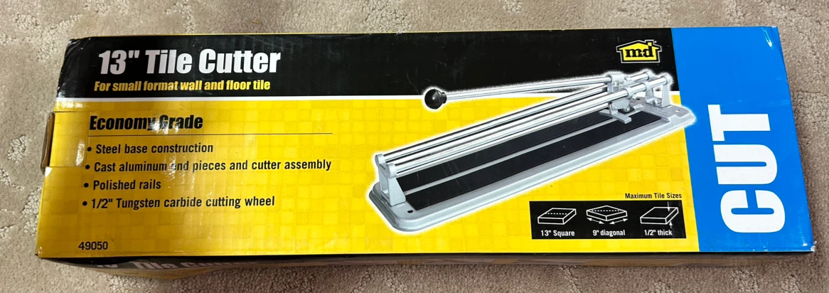 MD 13” Tile Cutter