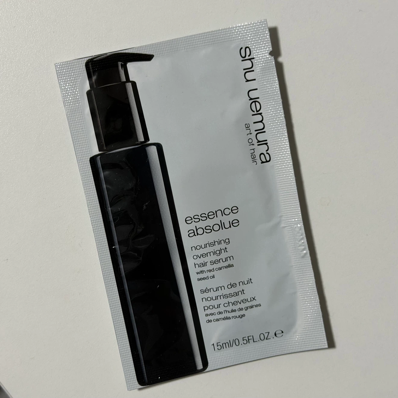Shu Uemura Essence Absolue Nourishing Overnight Hair Serum 15ml