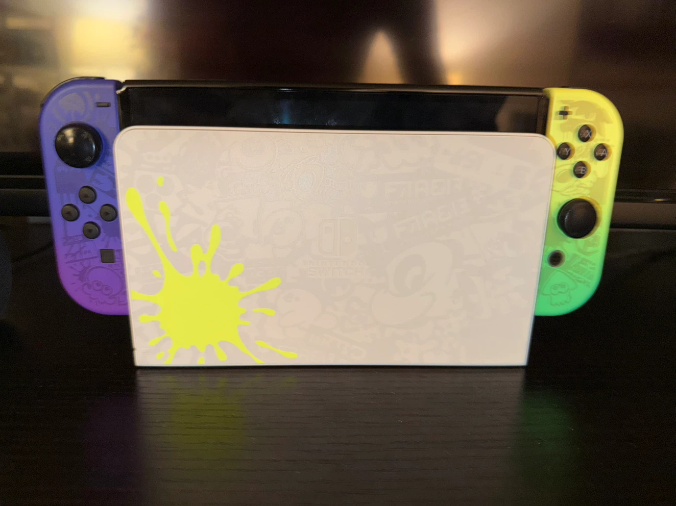 Nintendo Switch OLED – Splatoon 3 Edition (Dock Play Only) - photo 3