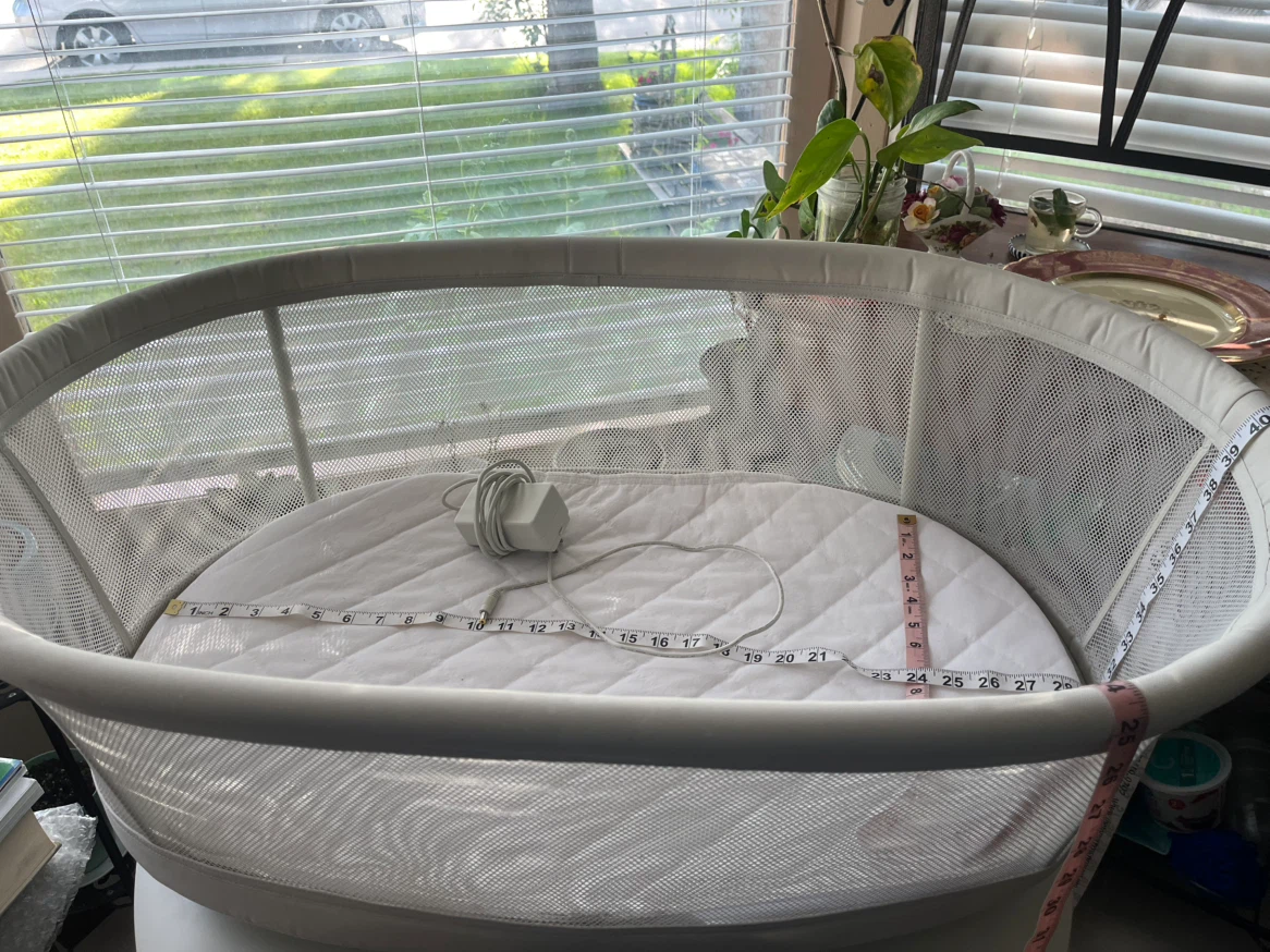 4moms MamaRoo Sleep Bassinet, Birch - photo 3