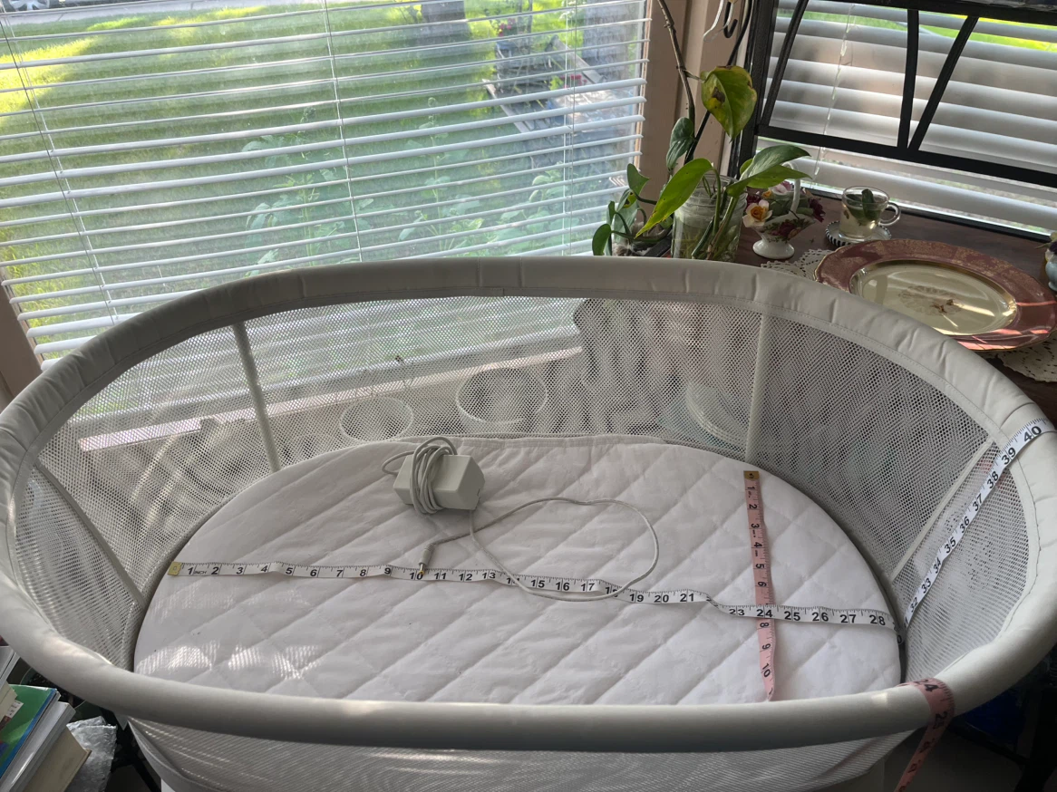 4moms MamaRoo Sleep Bassinet, Birch - photo 4