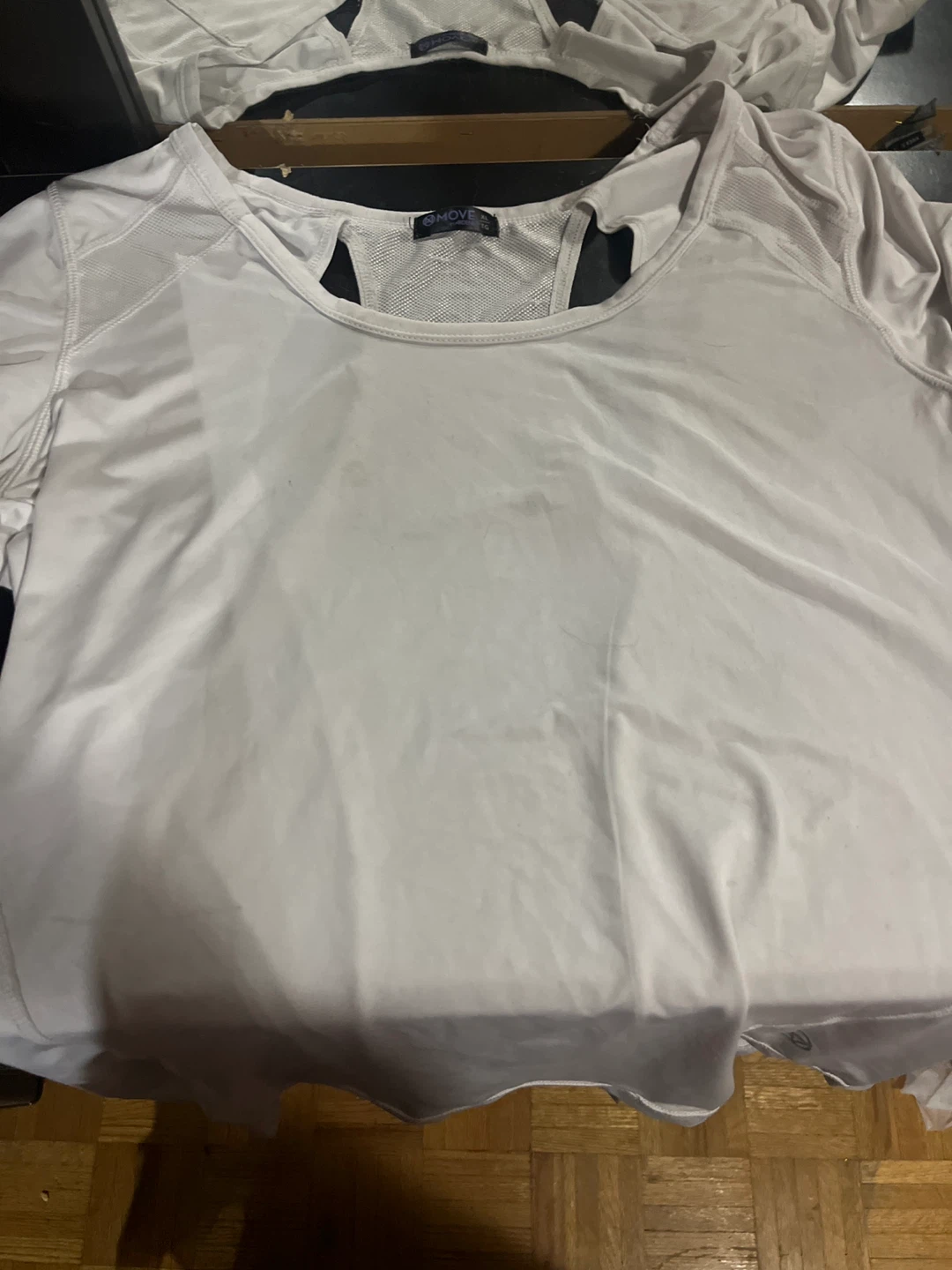 Move Active White Athletic Tank Top