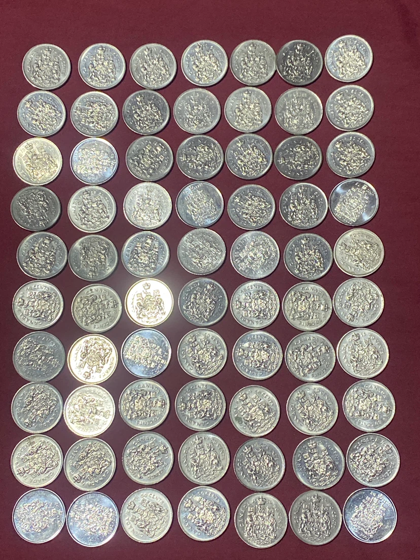 Collection of Canadian  50 cents Coins - photo 2