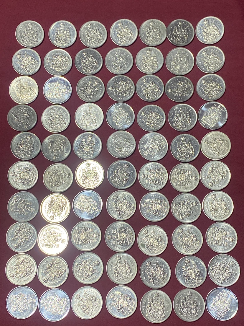 Collection of Canadian  50 cents Coins - photo 3