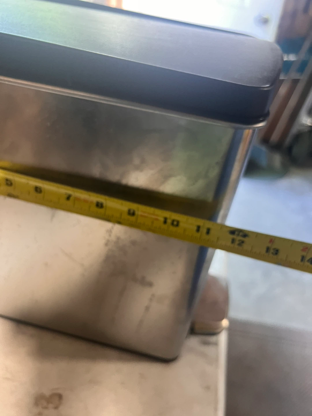 Stainless Steel Pedal Trash Can with Liner - photo 3
