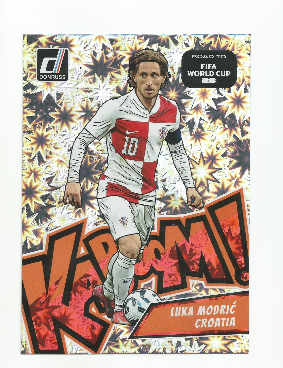2025-26 Donruss FIFA World Cup LUKA MODRIC Kaboom OVERSIZED