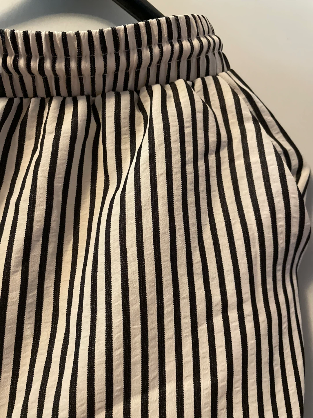 Striped Pants with 2 White & Black Top Set - photo 5