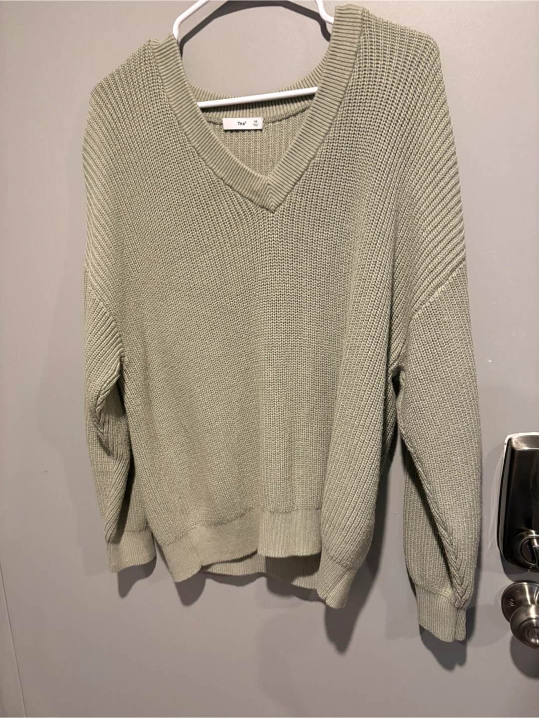 Tna V-Neck Knit Sweater