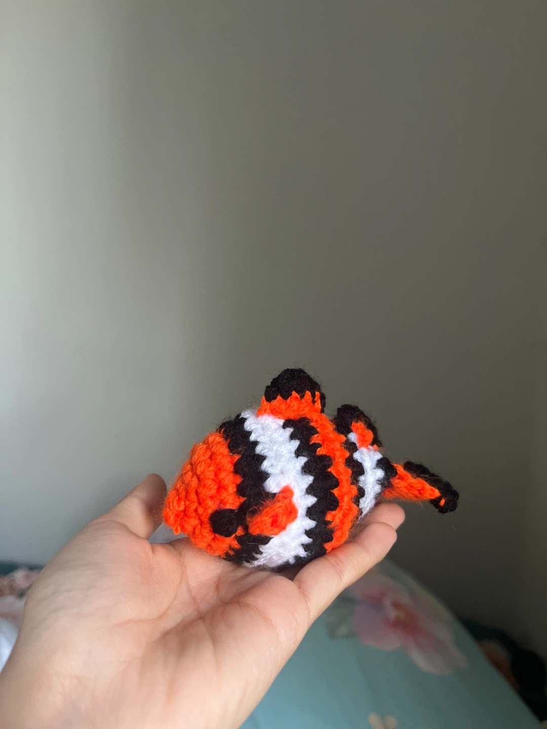 Hand-Crocheted Clownfish Toy - photo 3