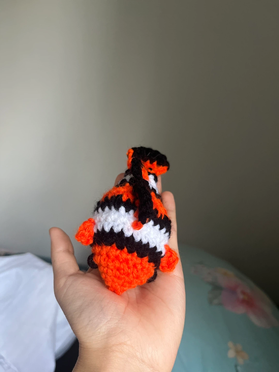 Hand-Crocheted Clownfish Toy - photo 4