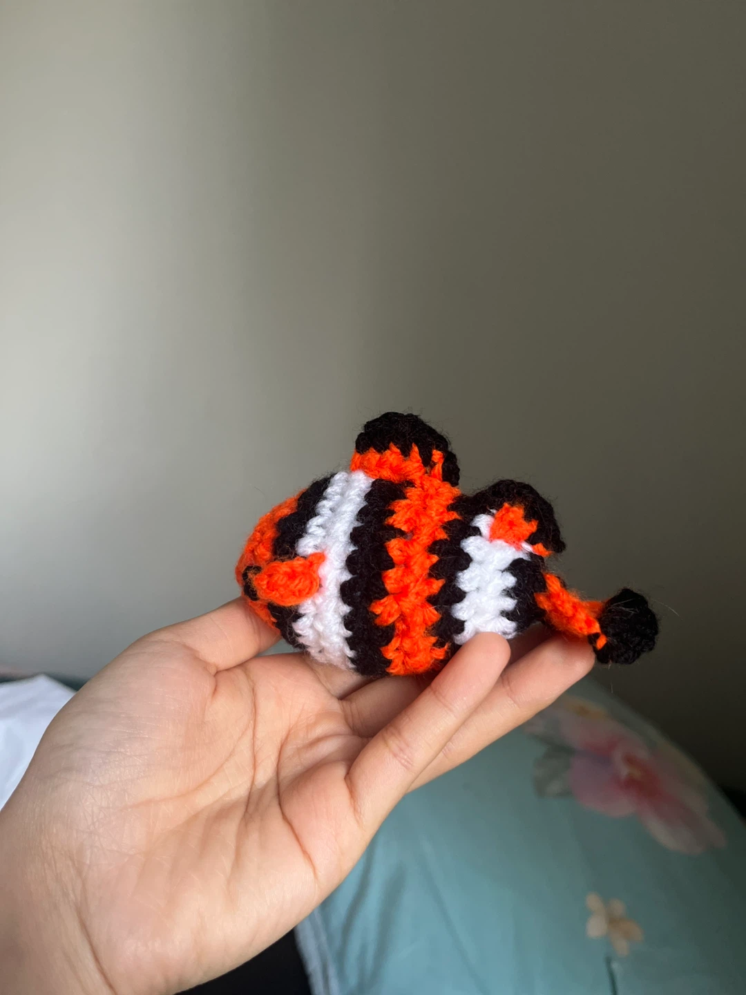 Hand-Crocheted Clownfish Toy - photo 5