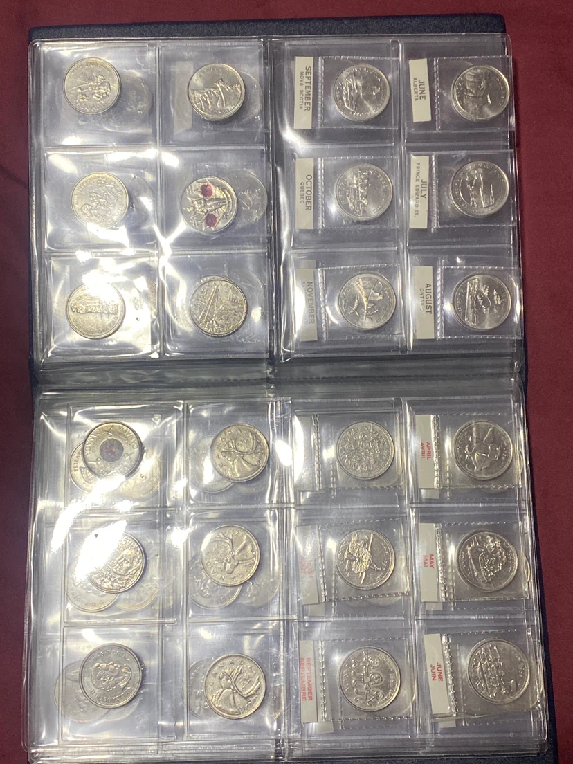 Canadian quarters Coin Collection Album - photo 5