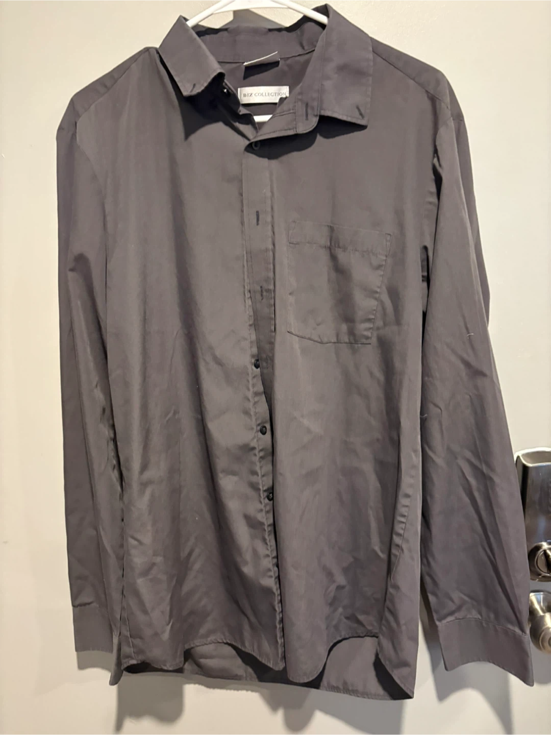 Biz Collection Men's Button-Up Shirt