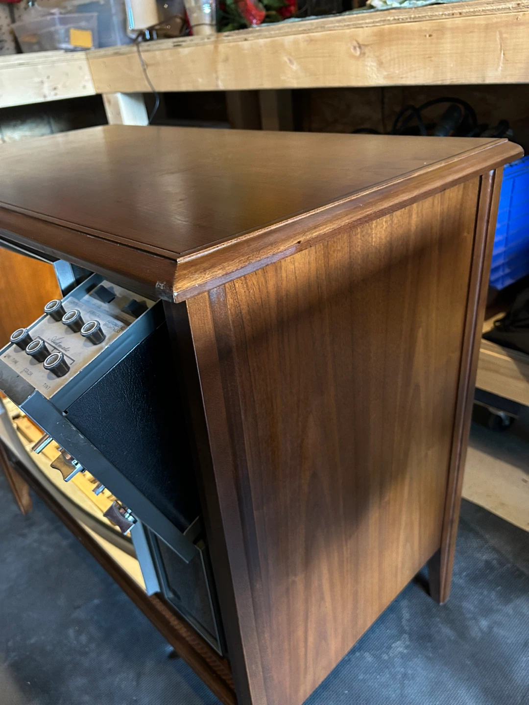 Vintage TV Converted Bar Cabinet - photo 4