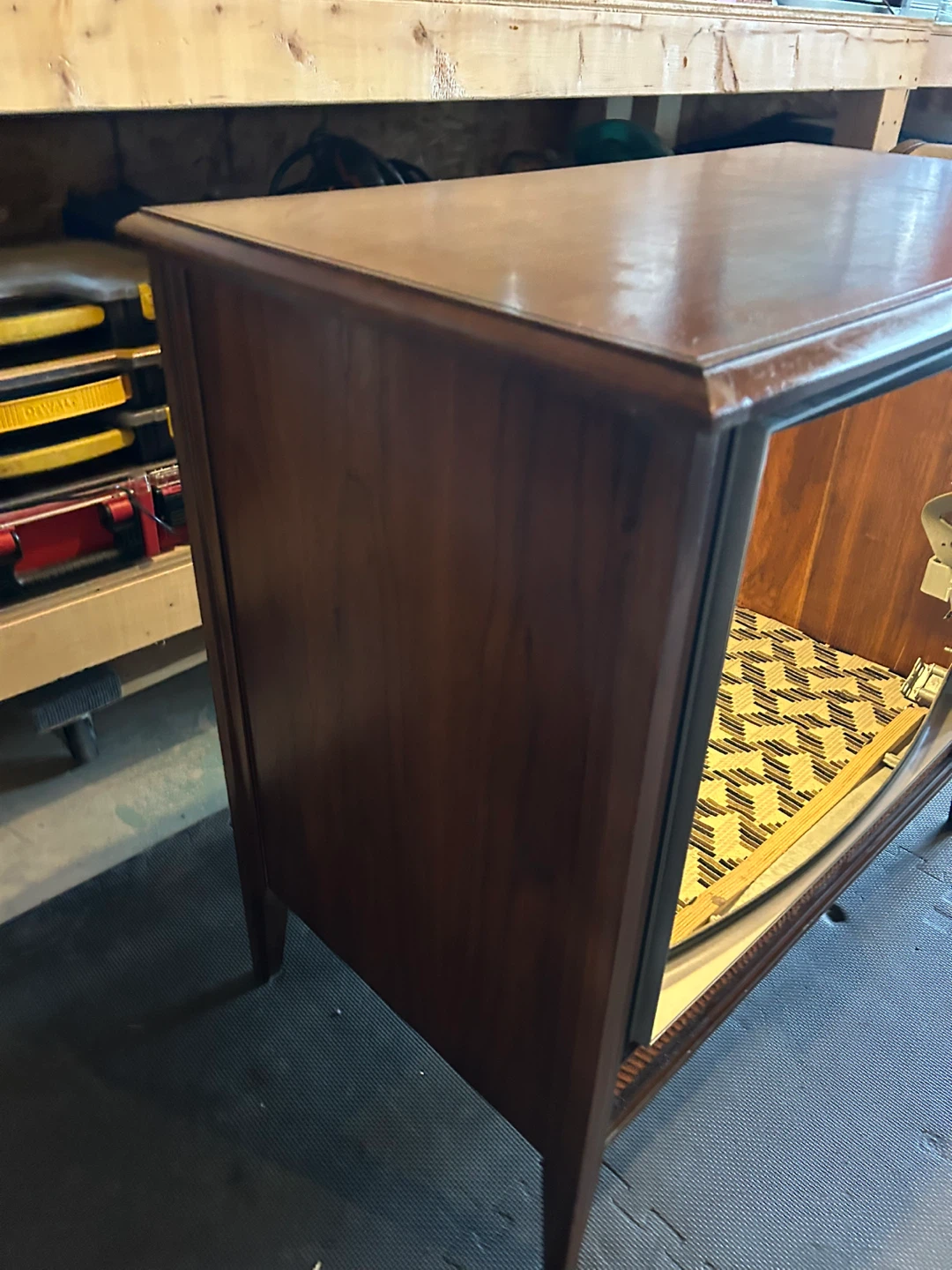 Vintage TV Converted Bar Cabinet - photo 3